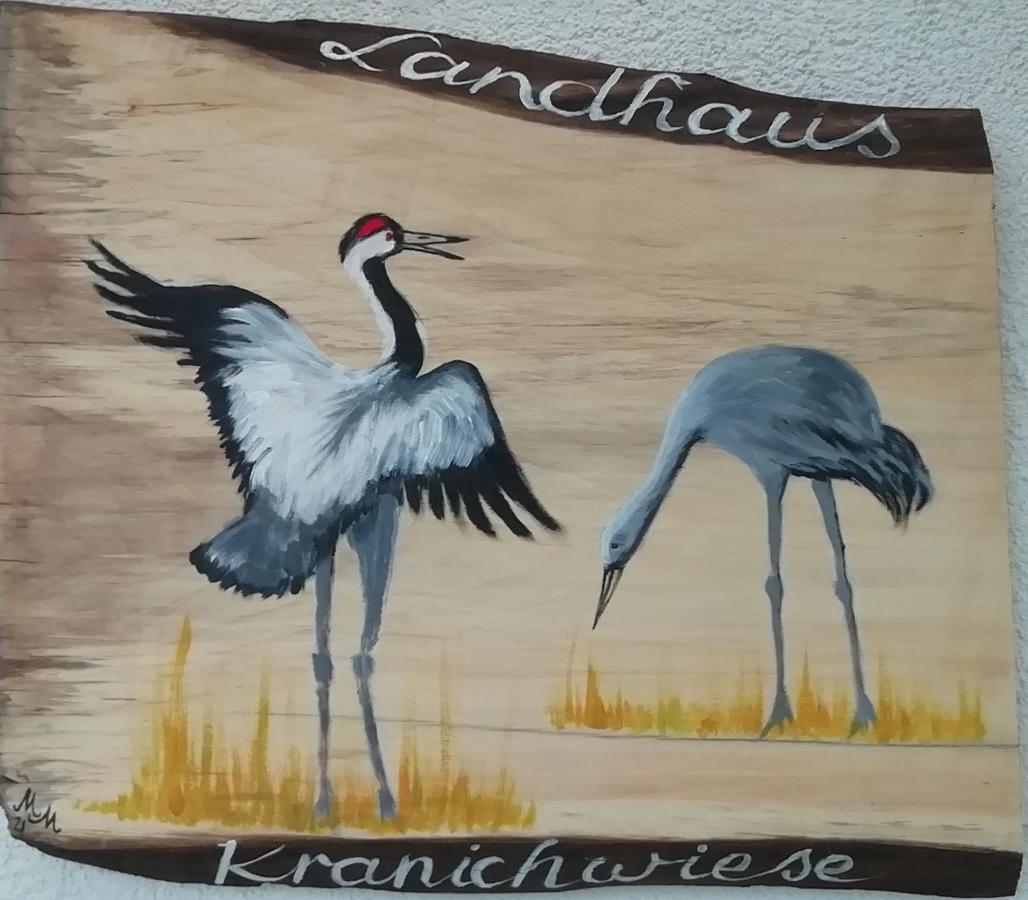 Landhaus Kranichwiese Gohren-Lebbin Bagian luar foto