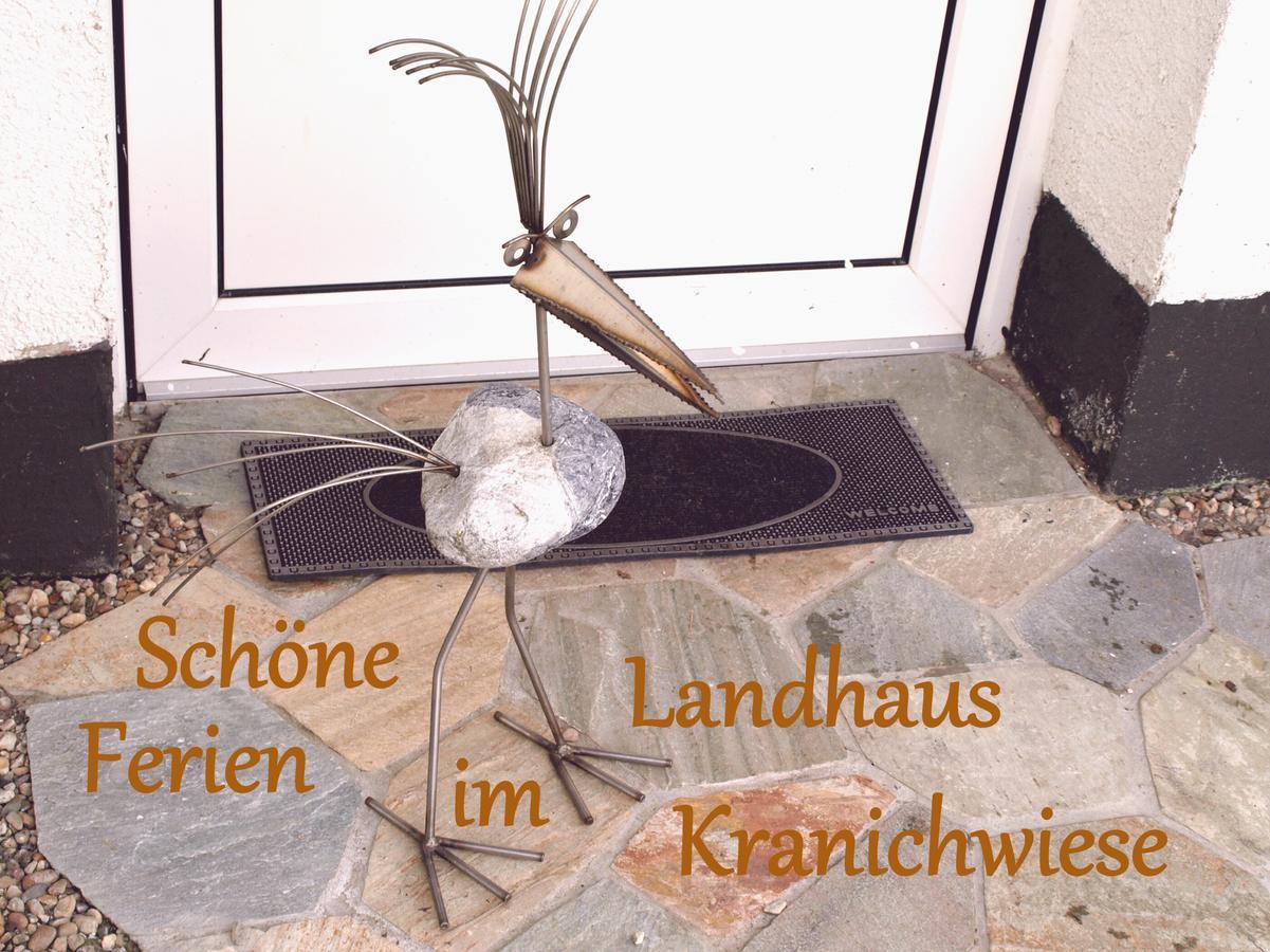 Landhaus Kranichwiese Gohren-Lebbin Bagian luar foto